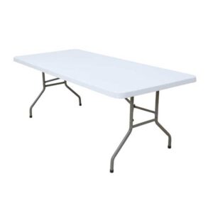 Mesa rectangular Poseidón 183x76x74 cm polipropileno
