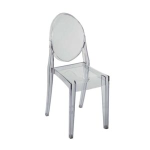 Silla GHOST policarbonato transparente