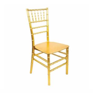 Silla TIFFANY NEW COMPACT oro polipropileno