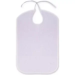 Babero de rizo y PVC 6 unidades