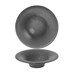 Plato degustación antracita 28 cm PANIO GRIS