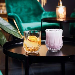 Juego 6 vasos 32cl bajos cristal tallado West Loop Arcoroc