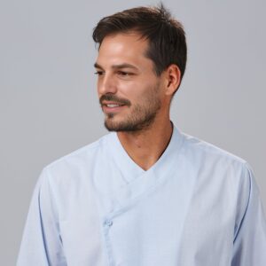 Camisa de hombre corte cocinero Marcello