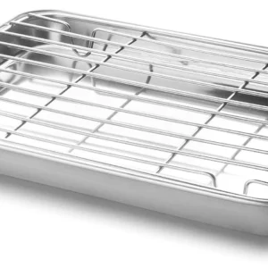 Bandeja con rejilla ESSENTIAL acero inoxidable de Lacor