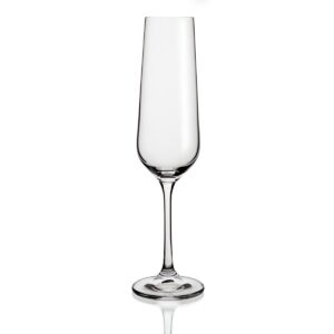 Juego 6 copas cristal flauta 16cl Belia Bohemia