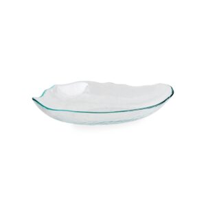 Juego 4 Fuente oval vidrio 28x15.5cm Organika Bidasoa