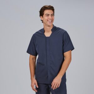 Blusa de hombre botón oculto Marc