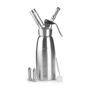 Sifón crema Epicure inox de Lacor
