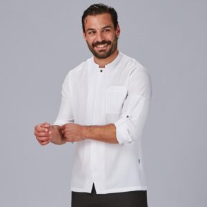 Chaqueta de cocina unisex combi canalé Ribó