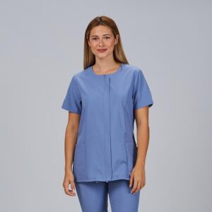 Blusa de mujer con escote de caja Jana