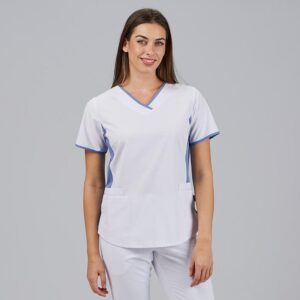 Blusa de mujer escote de pico Cleo