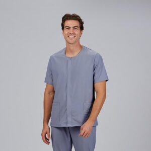Blusa de hombre con escote de caja Joan
