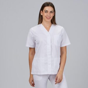 Blusa sanitaria de mujer económica