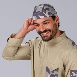 Gorro pirata de microfibra estampada