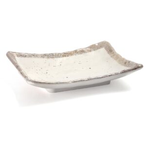 Fuente rectangular Square Earth de melamina